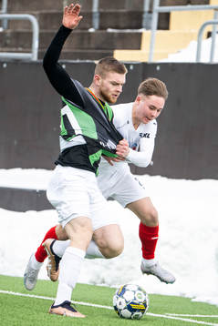 GAIS Dino Salihovic och Helsingborgs Simon Bengtsson