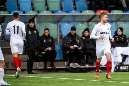 Helsingborgs Andreas Landgren blir inbytt