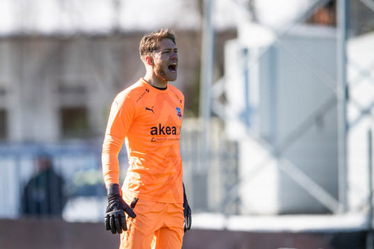 Helsingborgs målvakt Kalle Joelsson