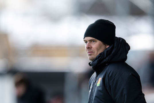 GAIS huvudtränare Fredrik Holmberg