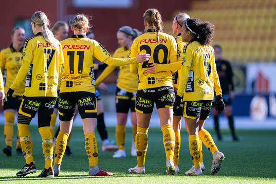 Elfsborgs spelare jublar