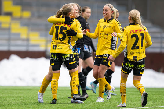 Elfsborgs Elin Johansson, Evelina Brink, Matilda Ståhlbom