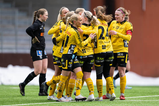 Elfsborgs spelare jublar