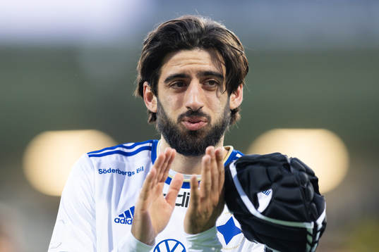 IFK Norrköpings Kristoffer Khazeni rörd