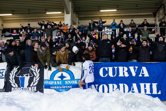 IFK Norrköpings Kristoffer Khazeni tackar fansen