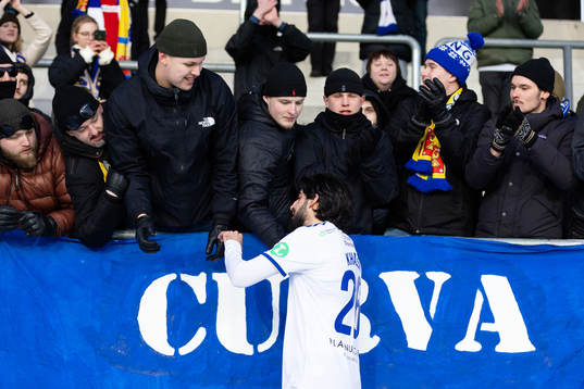 IFK Norrköpings Kristoffer Khazeni tackar fansen