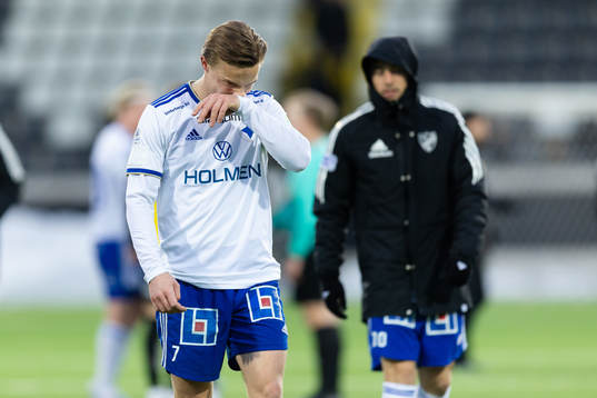 IFK Norrköpings Jacob Ortmark deppar