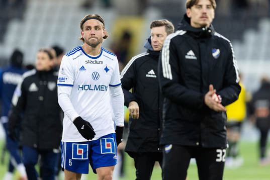 IFK Norrköpings Christoffer Nyman deppar