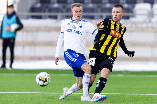 IFK Norrköpings Victor Stange Lind och Häckens Kristoffer