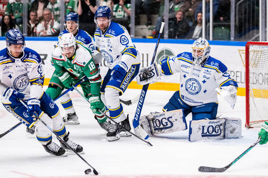 Rögles Dennis Everberg mot Leksands Jon Knuts, Olle