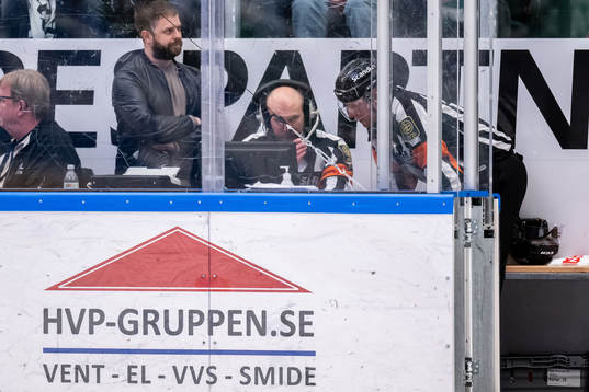 Domare Marcus Linde och Mikael Holm videogranskar Rögles
