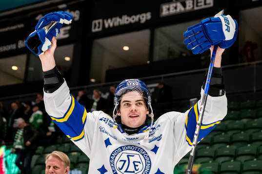 Leksands Lian Bichsel som gjorde det matchavgörande 1-2