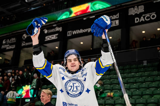 Leksands Lian Bichsel som gjorde det matchavgörande 1-2