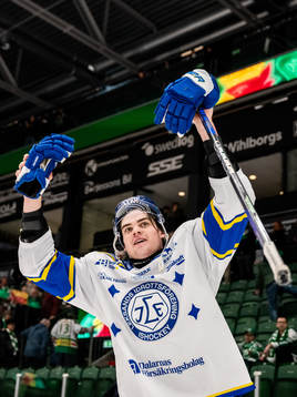 Leksands Lian Bichsel som gjorde det matchavgörande 1-2