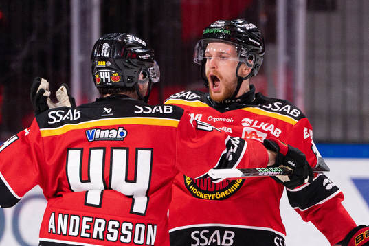 Luleås Brendan Shinnimin jublar