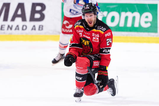 Luleås Brendan Shinnimin jublar