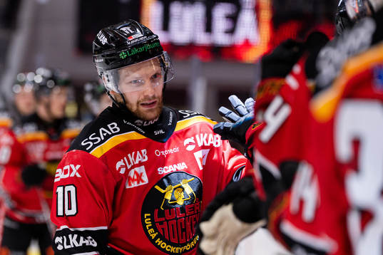 Luleås Einar Emanuelsson jublar