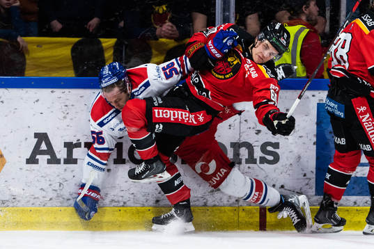 Oskarshamns Robin Norell och Luleås Julius Honka
