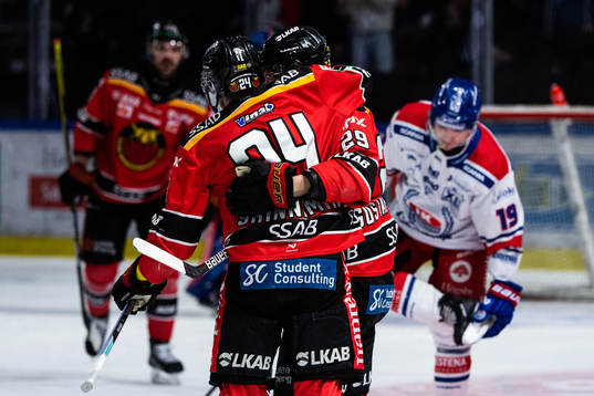 Luleås Brendan Shinnimin jublar
