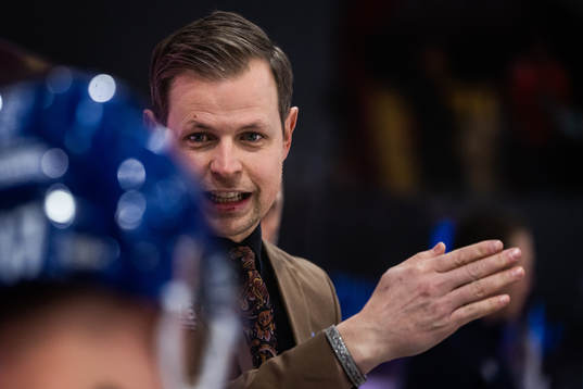 Oskarshamns tränare Martin Filander