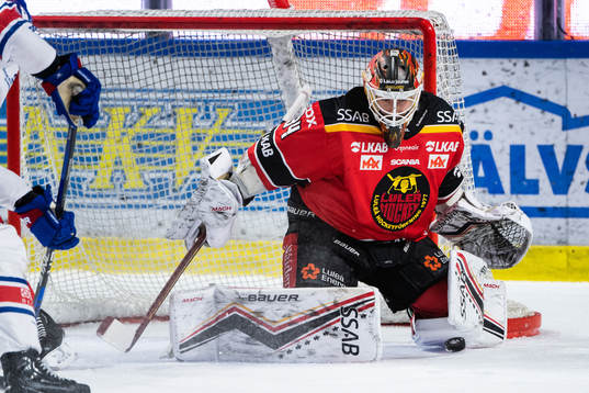 Luleås målvakt Joel Lassinantti