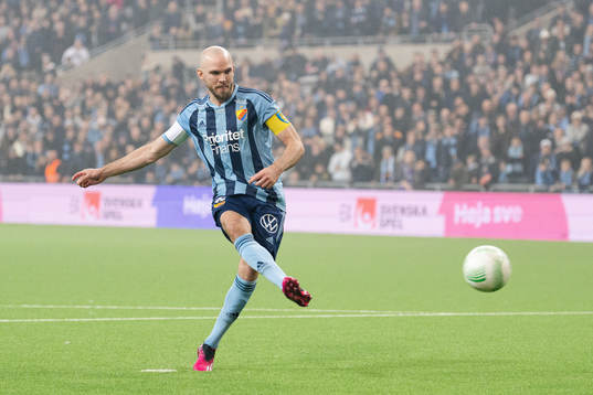 Djurgårdens Marcus Danielson med en straff