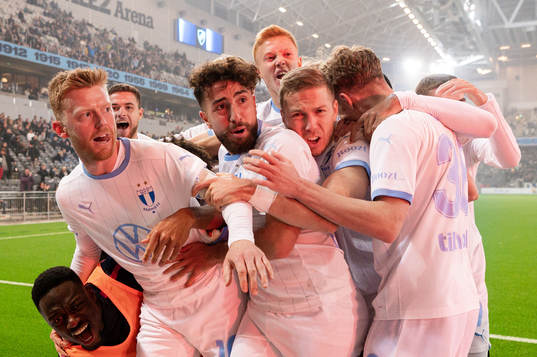 Malmö FFs målvakt Ismael Diawara, Anders Christiansen,