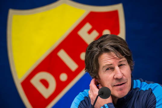 Djurgårdens tränare Thomas Lagerlöf