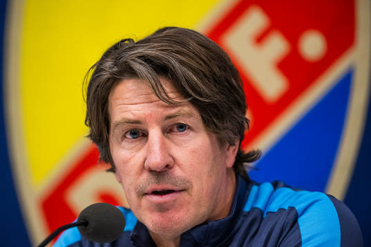Djurgårdens tränare Thomas Lagerlöf