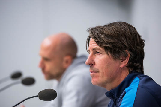 Malmö FFs tränare Henrik Rydström och Djurgårdens