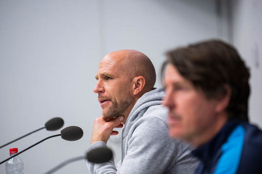 Malmö FFs tränare Henrik Rydström och Djurgårdens