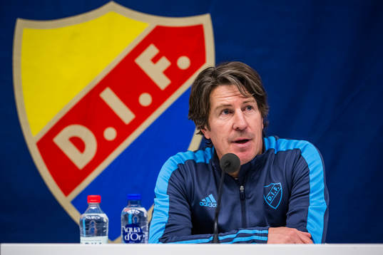 Djurgårdens tränare Thomas Lagerlöf