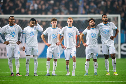 Malmö FFs spelare deppar