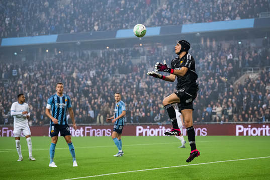 Djurgårdens målvakt Jacob Widell Zetterström