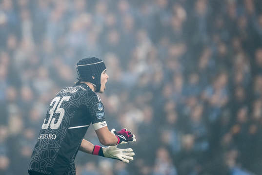 Djurgårdens målvakt Jacob Widell Zetterström
