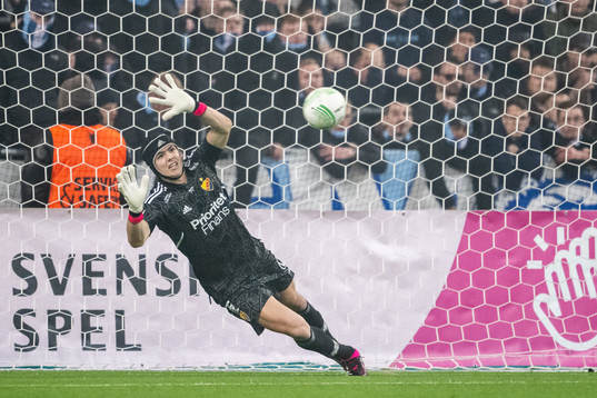 Djurgårdens målvakt Jacob Widell Zetterström