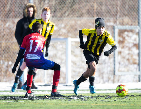 i matchen i DM mellan pojkar födda 2007 mellan IFK
