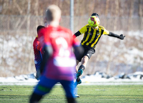 i matchen i DM mellan pojkar födda 2007 mellan IFK