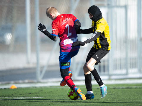 i matchen i DM mellan pojkar födda 2007 mellan IFK