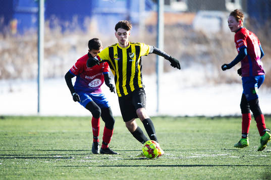 i matchen i DM mellan pojkar födda 2007 mellan IFK