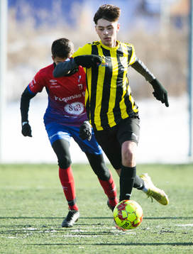 i matchen i DM mellan pojkar födda 2007 mellan IFK
