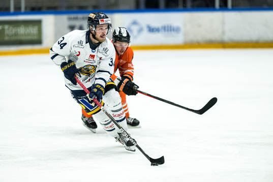 Visby Romas Erik Palm och Karlskronas Oscar Hagman