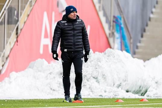 Jostein Grindhaug, head coach of Haugesund