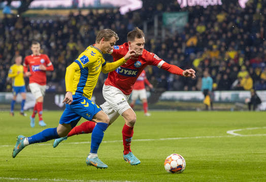 [DK=20230312: Simon Hedlund, Brøndby IF og Lukas Engel,