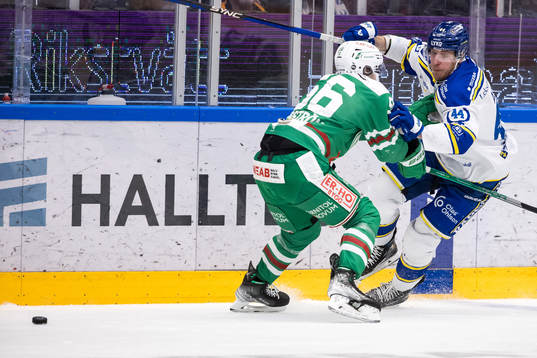 Rögles Adam Engström och Leksands Carter Ashton