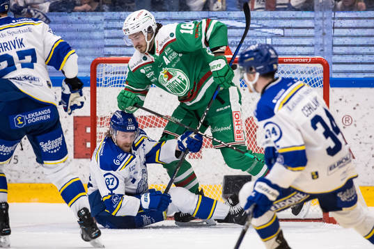 Leksands Anton Lindholm och Rögles Valtteri Viljanen
