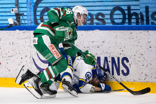 Rögles Adam Engström och Leksands Carter Ashton