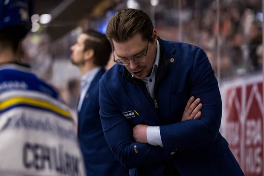 Leksands tränare Björn Hellkvist