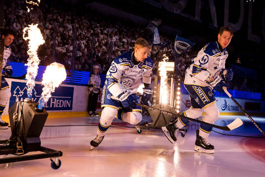 Leksands Patrik Noren och Carter Ashton