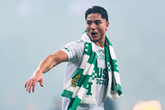 Hammarbys Jusef Erabi  jublar